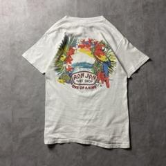 【入手困難】90s USA製 RON JON Tシャツ 両面プリント ココビーチ