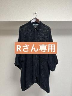 完売商品　AMBERGLEAM メッシュ編みシャツ 黒 完売商品 AMBERGLEAM メッシュ編みシャツ 黒 - メルカリ