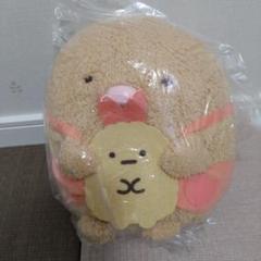 すみっコぐらし　みにっコと一緒　エプロンころっとぬいぐるみ　とんかつ