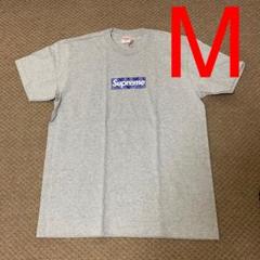 M シュプリーム バンダナ ボックスロゴ T グレー Tシャツ box 新品