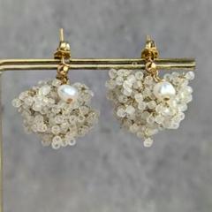 【pearl22】fua accessory ピアス　両耳 pearl22様専用】fua accessory ピアス 両耳