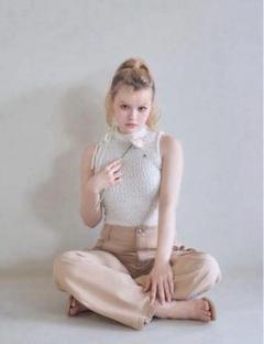 Lotta baby ribbon tops Black♡完売品 andmary on X: 