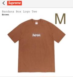 supreme bandana box logo tee brown M 19