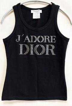 【希少】クリスチャンディオール ジャドール タンクトップ ガリアーノ 黒 Christian Dior クリスチャンディオール タンクトップ ジョン