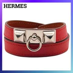 エルメス レザー リヴァル ドゥブルトゥール ブレスレット シルバー レッド 楽天市場】エルメス HERMES リヴァル ドゥブルトゥール