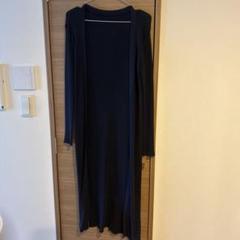 ネイビー 長袖カーディガン