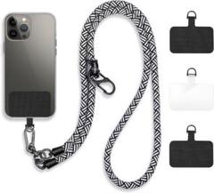 スマホショルダー【ホルダー3枚・S型カラビナ付】 スマホストラッ