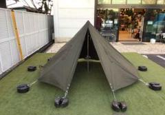 Amazon | ポーランド軍 ポンチョテント一式 サイズ1 ブラック