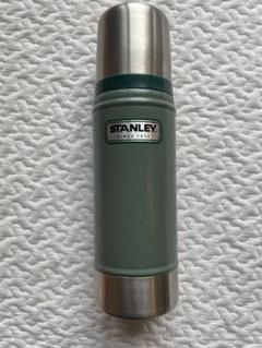 STANLEY 旧ロゴ　ステンレス水筒 1L 中古　シルバー　スタンレー STANLEY VACUUM BOTTLE 1000ml 旧ロゴ 旧タグ classic vi