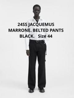 24SS JACQUEMUS MARRONE Berted pants
