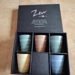 Zen 陶器カップ 5個セットのサムネイル