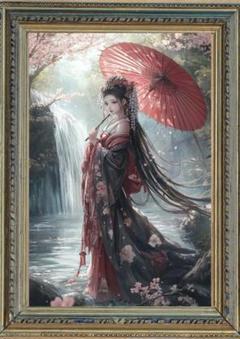 開運絵画　❀特別ヒーリング富徳バリアブレスレット❀ 飛躍と再生✨虹の不死鳥✨No.2 【開運•風水•絵画風・ヒーリング
