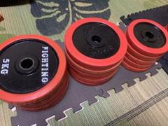 ダンベル 計85kg シャフトEZバーインクラインベンチフラットベンチ