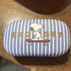 美品！スヌーピー ミニレザーケース