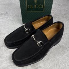 ⭐未使用級⭐GUCCI ホースビット スエード ローファー　スリッポン　サンダル 2025年最新】グッチ スエード ローファーの人気アイテム - メルカリ