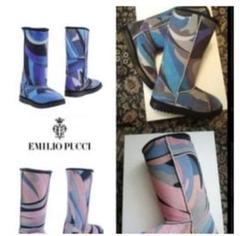EMILIO PUCCI ムートンブーツ サイズ36 激レア - メルカリ