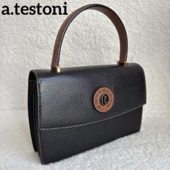 a. testoni レッド レザーハンドバッグ 2025年最新】a.testoni バッグの人気アイテム - メルカリ