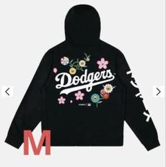 村上隆 MLB TOKYO SERIES パーカーMサイズ黒 村上隆×ドジャース】限定コラボパーカー サイズM 正規品 - メルカリ