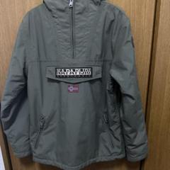【NAPAPIJRI】ナイロンジャケット ミリタリー モッズコート 輸入品 XL NAPAPIJRI】ナイロンジャケット ミリタリー モッズコート 輸入品