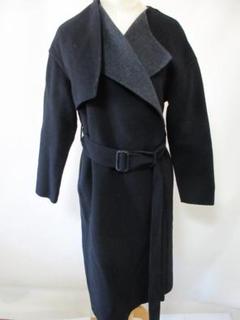 アンタイトル　黒 ウールコート サイズ44 中古・古着通販】UNTITLED (アンタイトル) ダウンコート