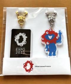 【ミャクミャク アクリルペアキーホルダーB】EXPO2025大阪関西万博 新品