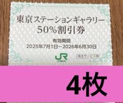 ◎東京ステーションギャラリー入館割引券　4枚のサムネイル
