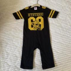 【未使用品】HYSTERIC GLAMOUR 半袖ロンパース 黒 FREEサイズ