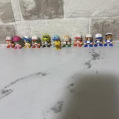 パワプロくん　ならぶんです　第一弾　第二弾　12体セット　ガチャガチャ　美品 パワプロくん ならぶんです 第一弾 第二弾 12体セット