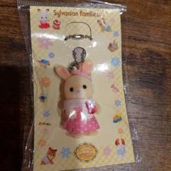 シルバニアファミリー　はなぞのウサギキーホルダー　かしいかえん限定品のサムネイル