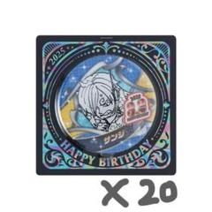 2025 ONE PIECE サンジ ジャンショ バースデイ缶バッジ