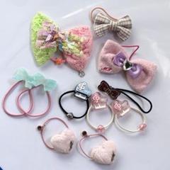 メゾピアノ ヘアゴム シュシュ まとめて 10点 おまけ1点