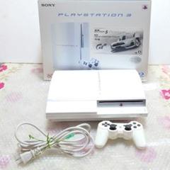 ※訳あり プレステ3 ホワイト白 本体×箱付き