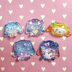 サンリオ シナモロール シナモン デコパーツ デコパ 5コセット