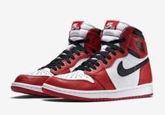未使用品!!NIKE AIR JORDAN 1 CHICAGO 2015復刻版