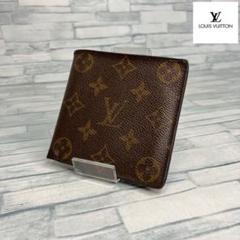 美品　60 LOUIS VUITTON ルイヴィトン モノグラム 二つ折り財布