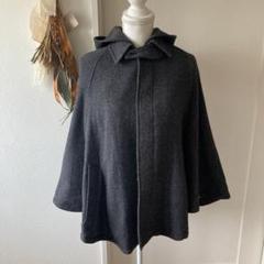 レプシム ウーリーテックフードポンチョコート LEPSIM｜ウーリーテックフードポンチョコート | Rakuten Fashion
