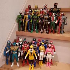 戦隊ヒーローフィギュアセット 約30体 戦隊ヒーロー仮面ライダー フィギュアセット 約37体 - メルカリ