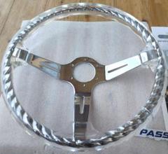 新品・未使用品 アクリル ツイスト ステアリング クリアー Ⅱ 34cm 新品・未使用品 アクリル ツイスト ステアリング クリアー Ⅱ 34cm