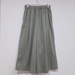 【美品】グローヴ　ワイドパンツ　ガウチョパンツ　L　ウエストゴム　カジュアル