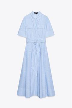 ZARA ポプリンシャツワンピース ZW COLLECTION