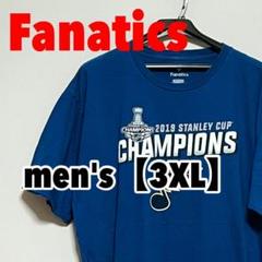 F520【Fanatics】半袖プリントTシャツ【3XL】NHLスタンレーカップ