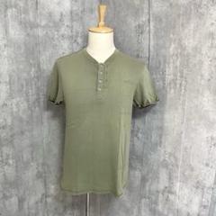 TOPMAN ヘンリーネック　シンプル　Tシャツ　おしゃれ　綺麗め　上品