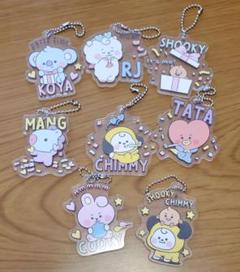 BTS BT21 Rabbit つながる アクリルキーチェーン コンプ♡