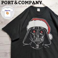 ダース・ベイダー　サンタクロース　クリスマス　パロディ　ムービーT　黒　3XL