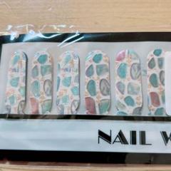 HERAXI ネイルシール 手の爪 20Pcs 爪やすり付きジェルネイルシール