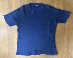 GOOD ONネイビー ワッフル生地 Tシャツ サイズs