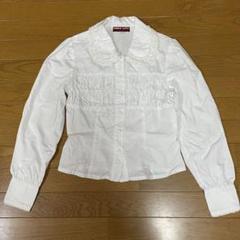 ★ BODY LINE ボディライン　バックリボン　レース　シャツ　ブラウス ☆ BODY LINE ボディライン バックリボン レース シャツ
