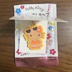 日焼けキティ　ラバー　オレンジ