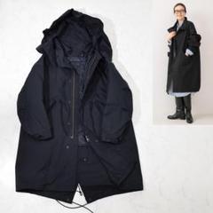 IENA別注 VOTE MAKE NEW CLOTHES モッズコート S 黒 IENA（イエナ）の「【VOTE MAKE NEW CLOTHES/ボートメイクニュー