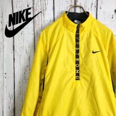 NIKE ハーフジップ ジャケット / M / ナイロン/ イエロー